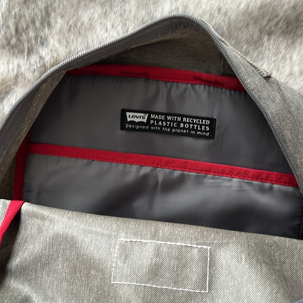 Levi's Gray Backpack Durable Everyday Essential - image 7